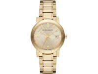 Montre Burberry The City BU9033 ronde champagne 38mm