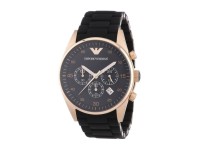 Montre Emporio Armani Sportivo AR5905 Chronomètre sport bracelet silicone