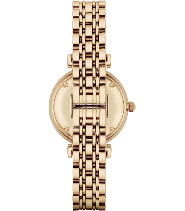 Montre Emporio Armani Classic AR1907 cadran nacre bracelet en acier or