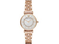 Montre Femme Emporio Armani Classic AR1909 Acier or rose cadran nacre