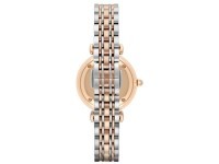 Montre Emporio Armani Gianni T-Bar AR1926 Bracelet acier bi-colore