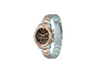 HUGO BOSS HUGO BOSS HB1502617 MONTRE DAMES ACIER BICOLORE ROSE