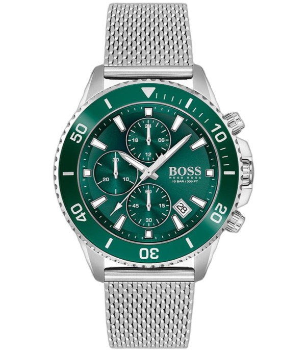 Montre Homme Hugo Boss Admiral 1513905 chronographe cadran vert