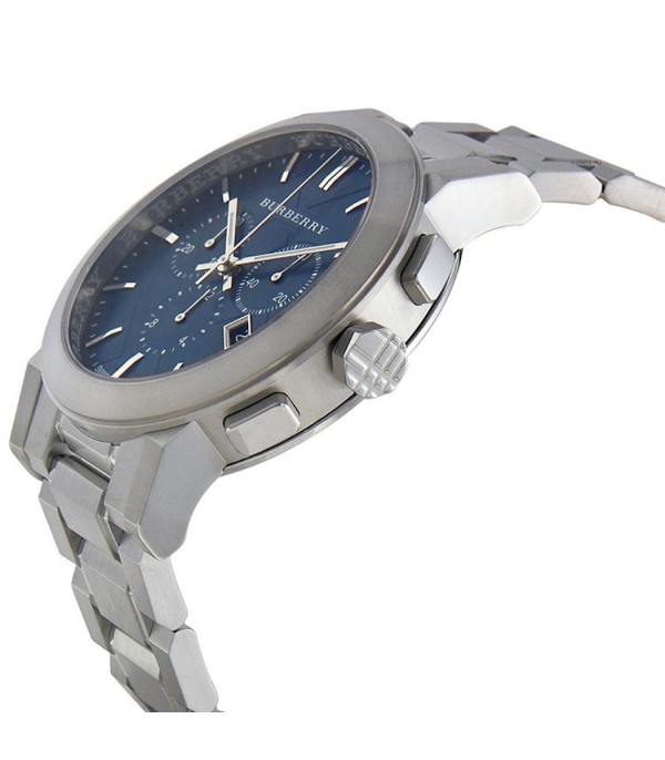 Montre Homme Burberry BU9363 The City Chronomètre fond bleu