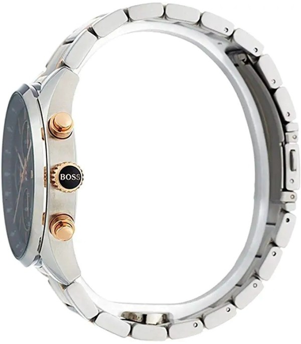 Montre Homme Hugo Boss Grand Prix 1513473 Bracelet bicolore