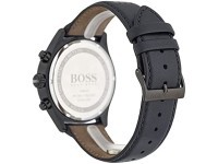 Montre Hugo Boss Grand Prix Chronomètre 1513474 cuir noir surpiqué