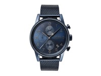 Montre Homme Hugo Boss Navigator 1513538 Bleu bracelet en maille milanaise