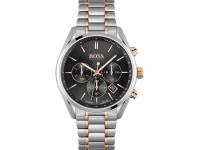 Montre Homme Hugo Boss Champion 1513819 chronographe bicolore bracelet acier