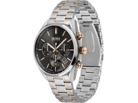 Montre Homme Hugo Boss Champion 1513819 chronographe bicolore bracelet acier