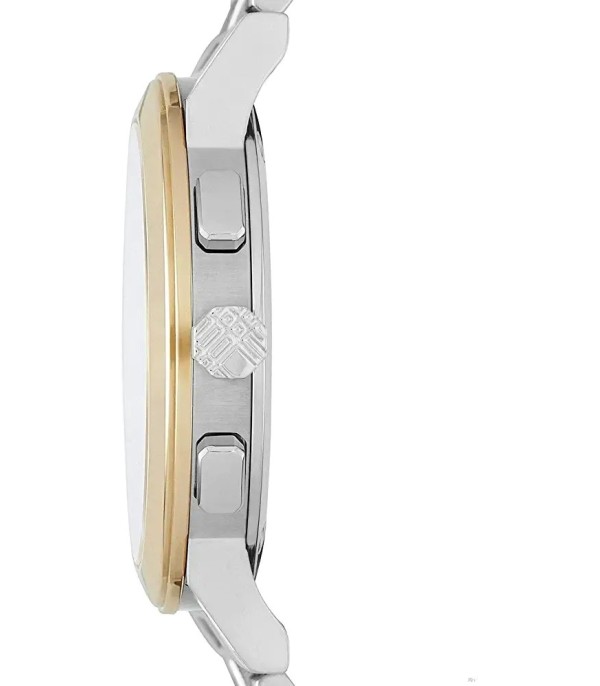 Montre Burberry The City BU9751 Bracelet acier bi-ton argent et or