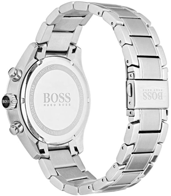 Montre Hugo Boss Grand Prix 1513477 chronomètre sport cadran rond noir