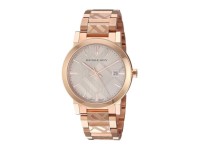 Montre Burberry The City BU9039 acier inoxydable or rose