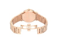 Montre Burberry The City BU9039 acier inoxydable or rose