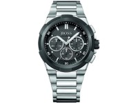 Montre Hugo Boss Supernova 1513359 Cadran noir en acier inoxydable