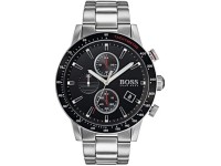 Montre Hugo Boss Rafale 1513509 Acier avec cadran sport noir et rouge