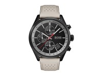 Montre Homme Hugo Boss Grand Prix 1513562 bracelet cuir beige