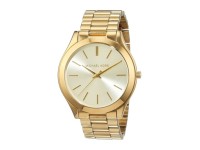 Montre Michael Kors Slim Runway MK3179 Bracelet acier doré