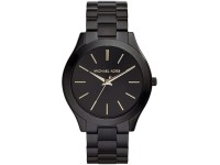 Montre Michael Kors Slim Runway MK3221 Bracelet en acier noir