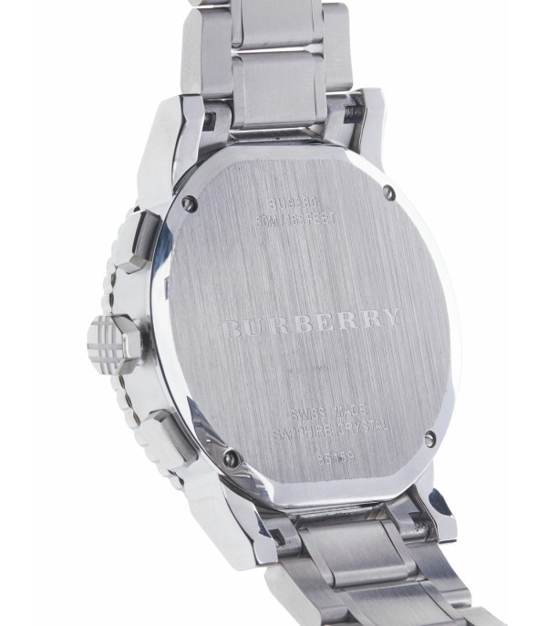 Montre Homme Burberry BU9380 Argent