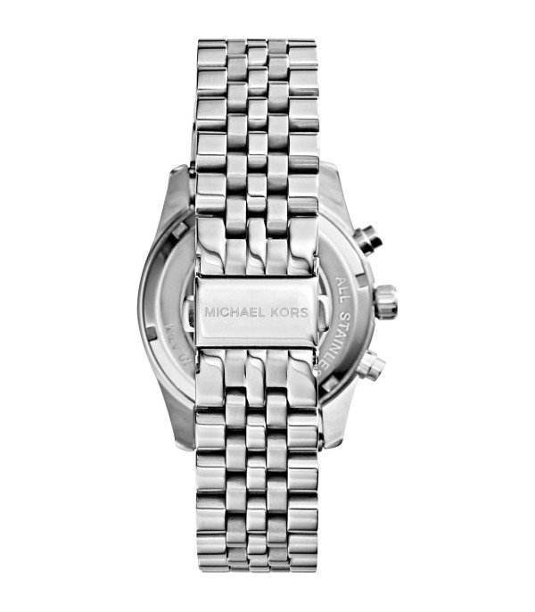 Montre Femme Michael Kors Lexington MK5555 chronomètre argenté