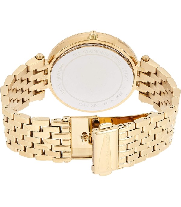 Montre Michael Kors Darci MK3191 Bracelet acier doré jaune