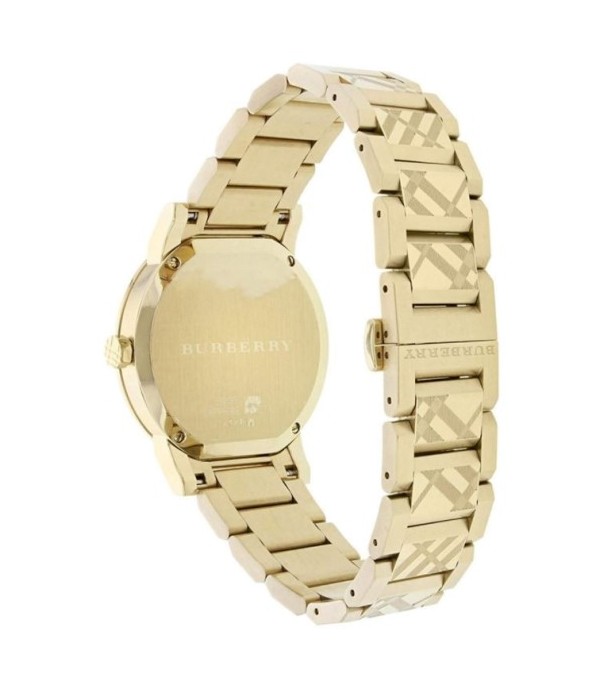 Montre Burberry The City BU9038 Acier inoxydable doré