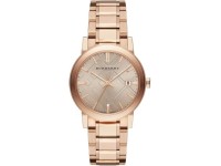 Montre Femme Burberry City BU9034 en métal or rose