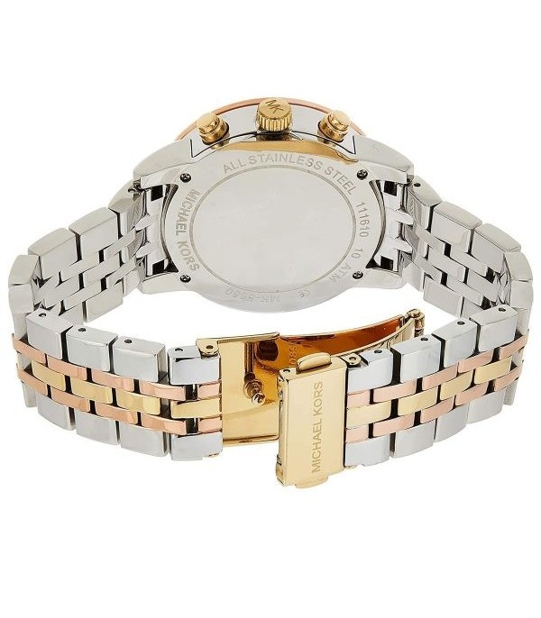 Montre Femme Michael Kors MK5650 Ritz en acier bicolore