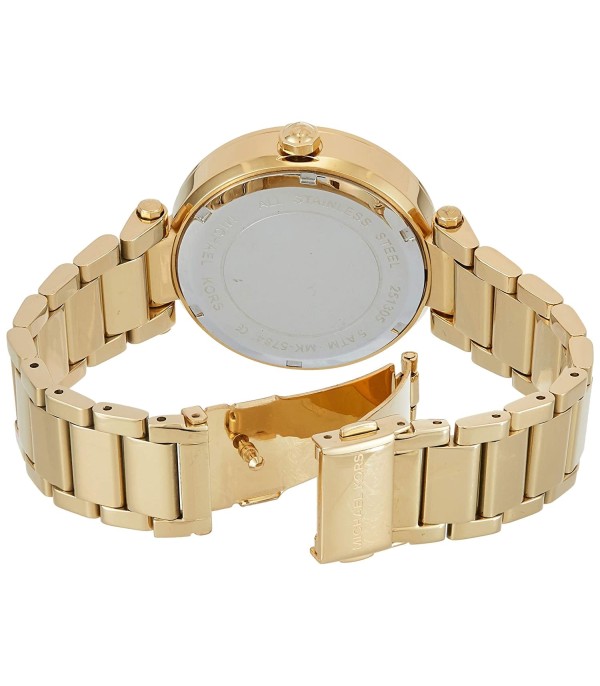 Montre Femme Michael Kors Parker MK5784 Bracelet doré en acier inoxydable