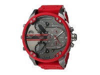 Montre Homme Diesel Mr Daddy DZ7370 XXL Bracelet en acier et silicone rouge