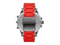 Montre Homme Diesel Mr Daddy DZ7370 XXL Bracelet en acier et silicone rouge